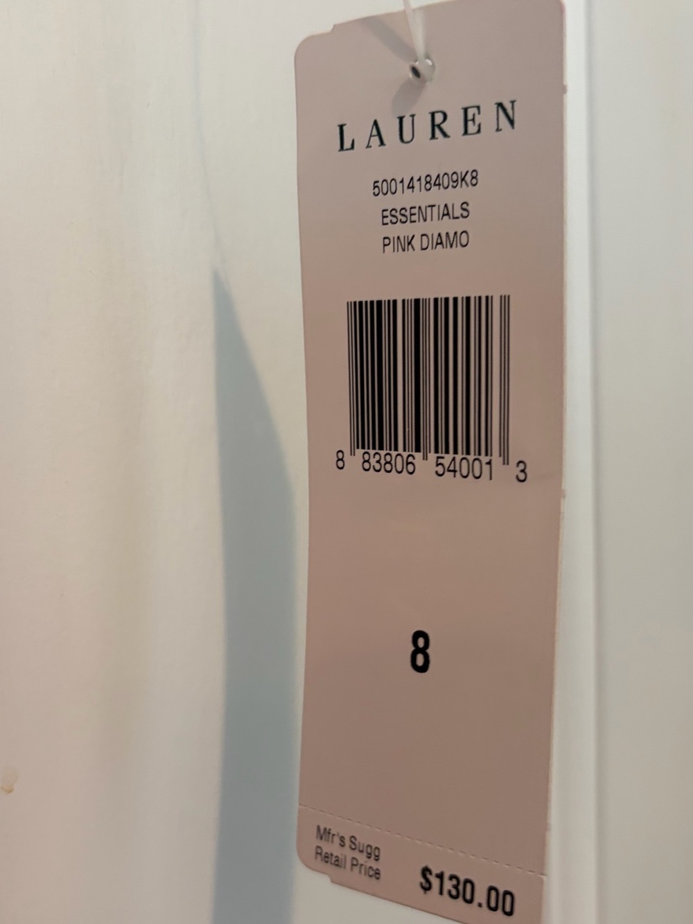 Ralph Lauren Pink Raspberry Long Sleeve Surplice Wrap Dress - Picture 12 of 14